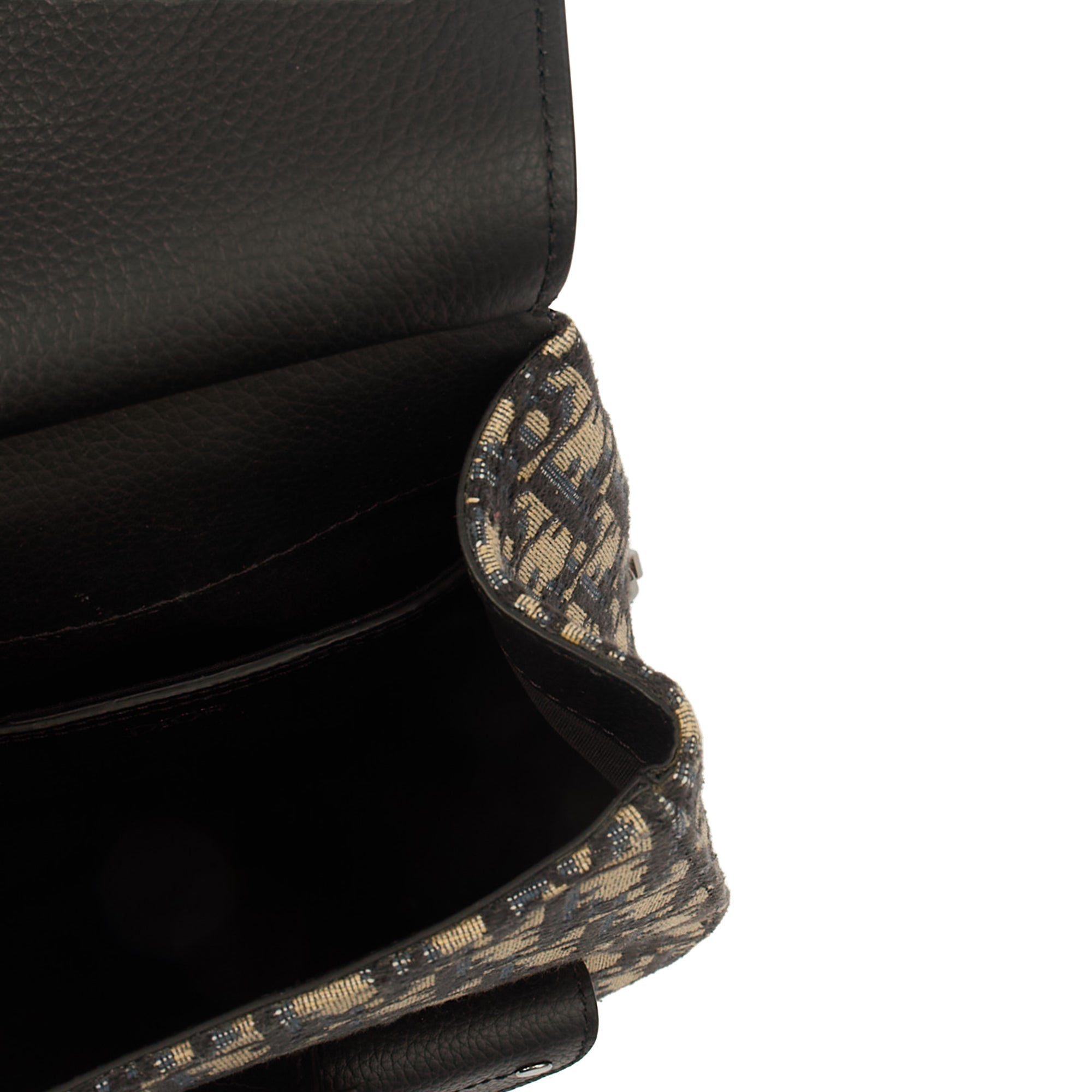 Christian Dior Backpack Gallop - Mini in Blue, Dior Oblique Embroidery