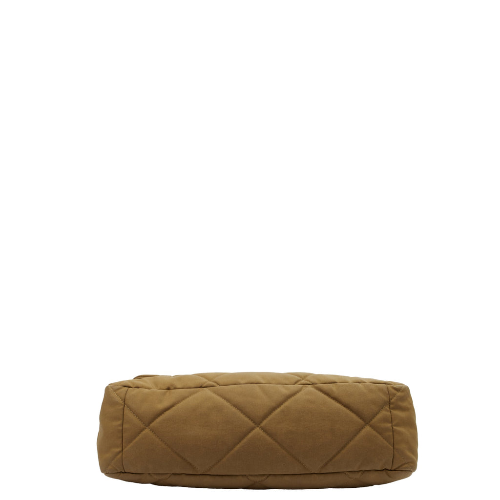 Chanel Tote Chanel 19 Large in Brown, Fabric