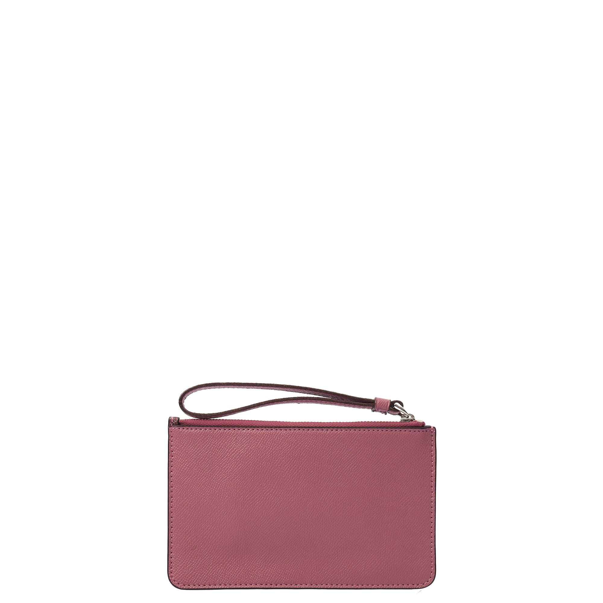 Coach Clutch Bow Wristlet in Purple, Leather