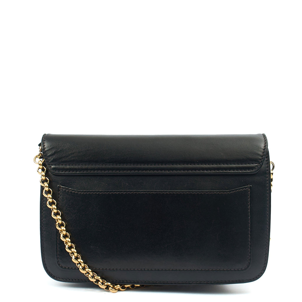 Chloe Cross Body Chloe C - Small in Black, Calfskin Leather