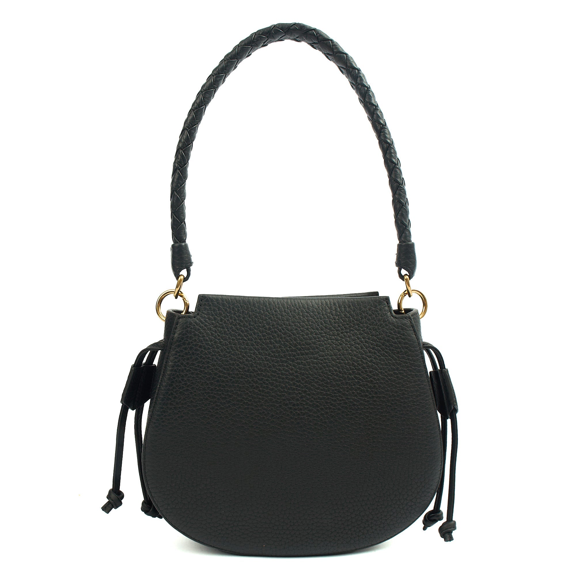 Mulberry Tote Iris Hobo - Mini in Black, Calfskin Leather