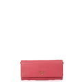 Prada Cross Body Wallet On Chain in Pink, Saffiano Leather