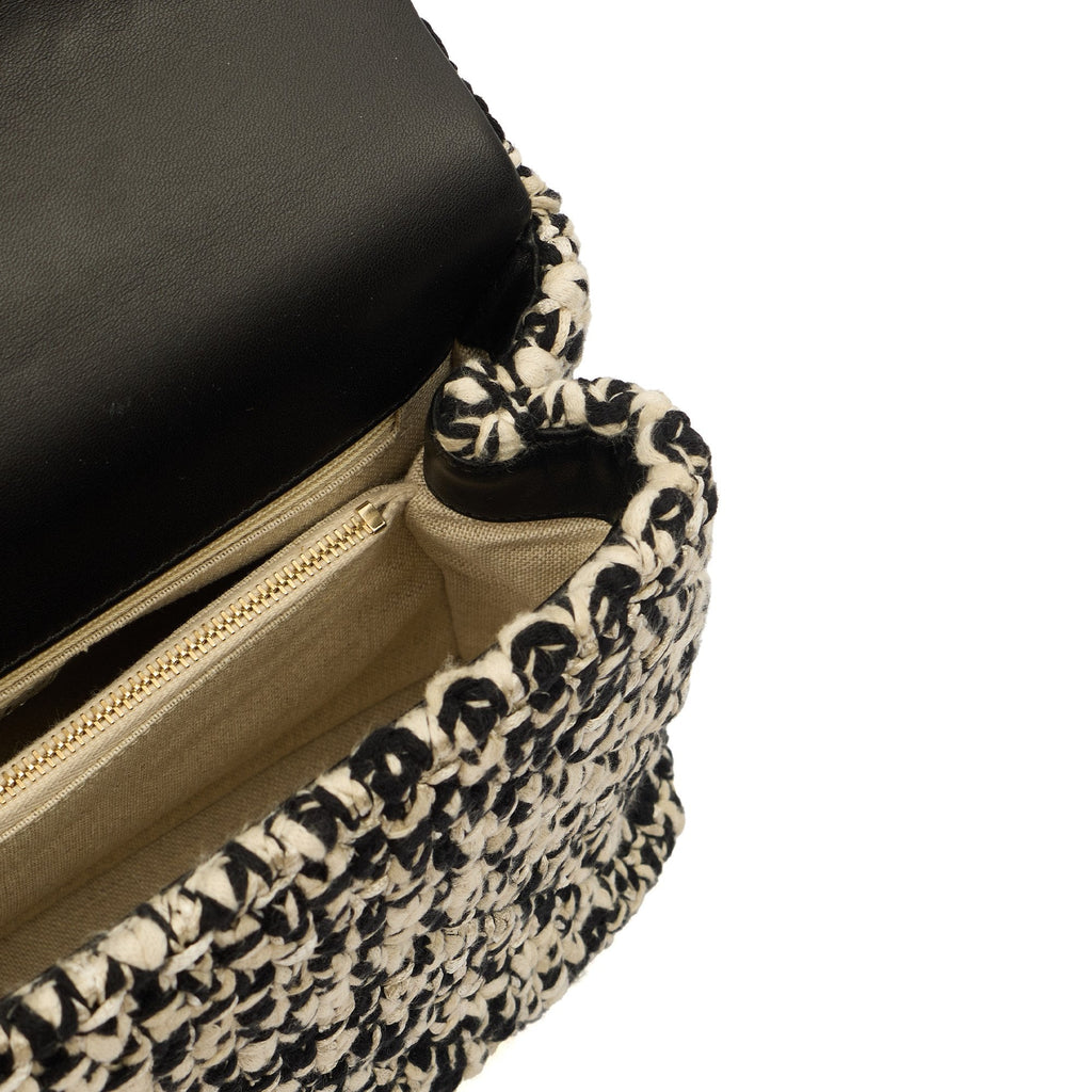 Chanel Top Handle Coco Top Handle in Black, Fabric