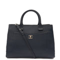 Chanel Tote Executive Shopper Tote in Blue, Calfskin Leather
