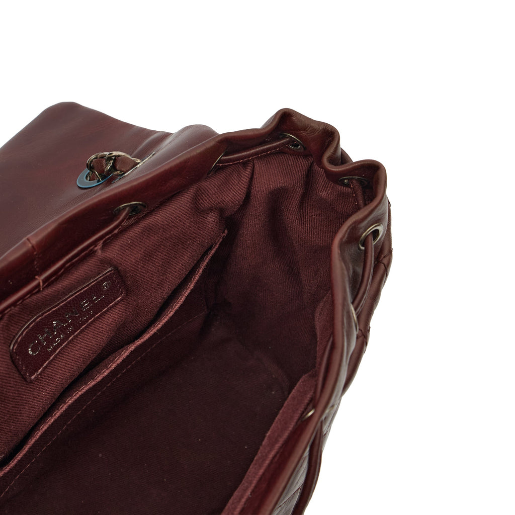 Chanel Backpack Backpack in Red, Calfskin Leather