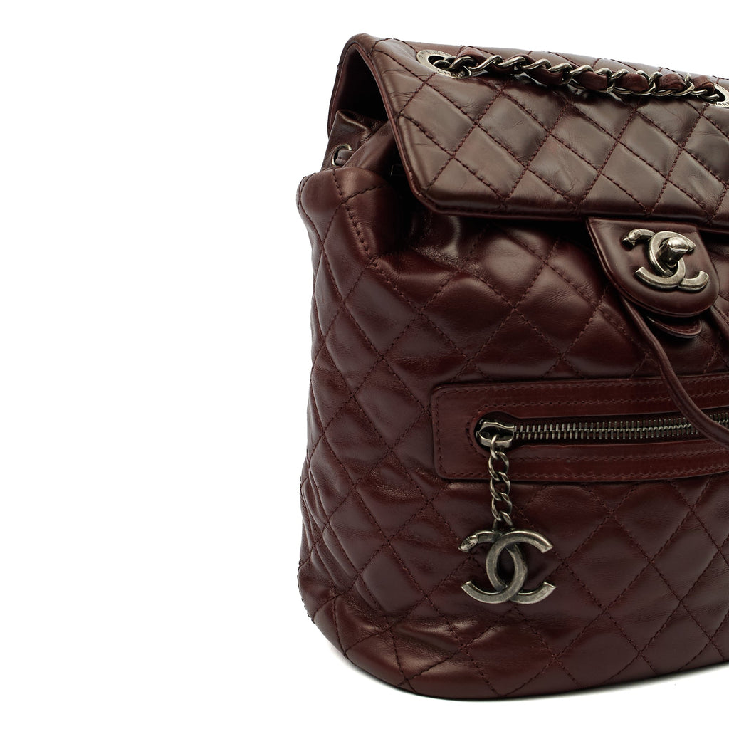 Chanel Backpack Backpack in Red, Calfskin Leather
