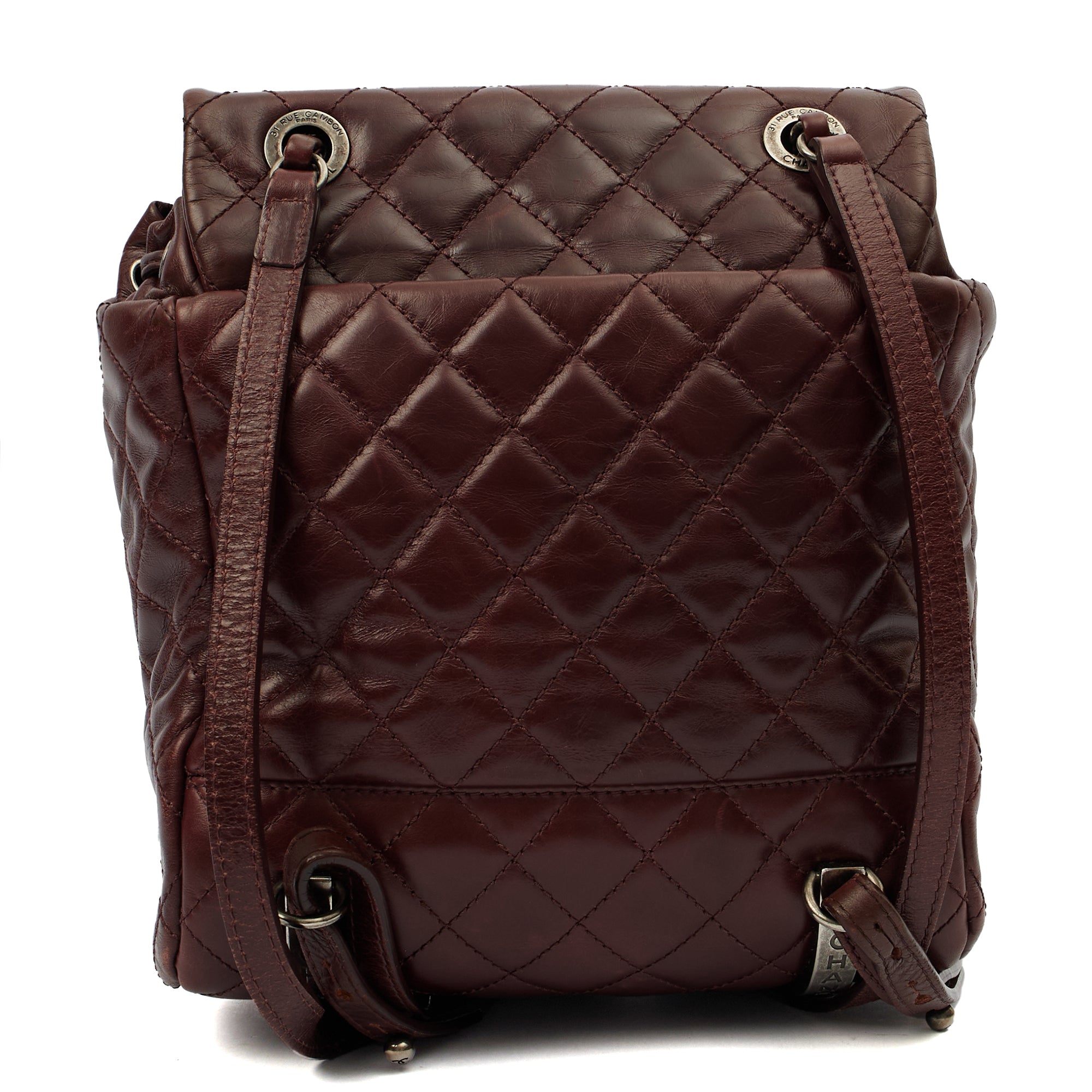 Chanel Backpack Backpack in Red, Calfskin Leather
