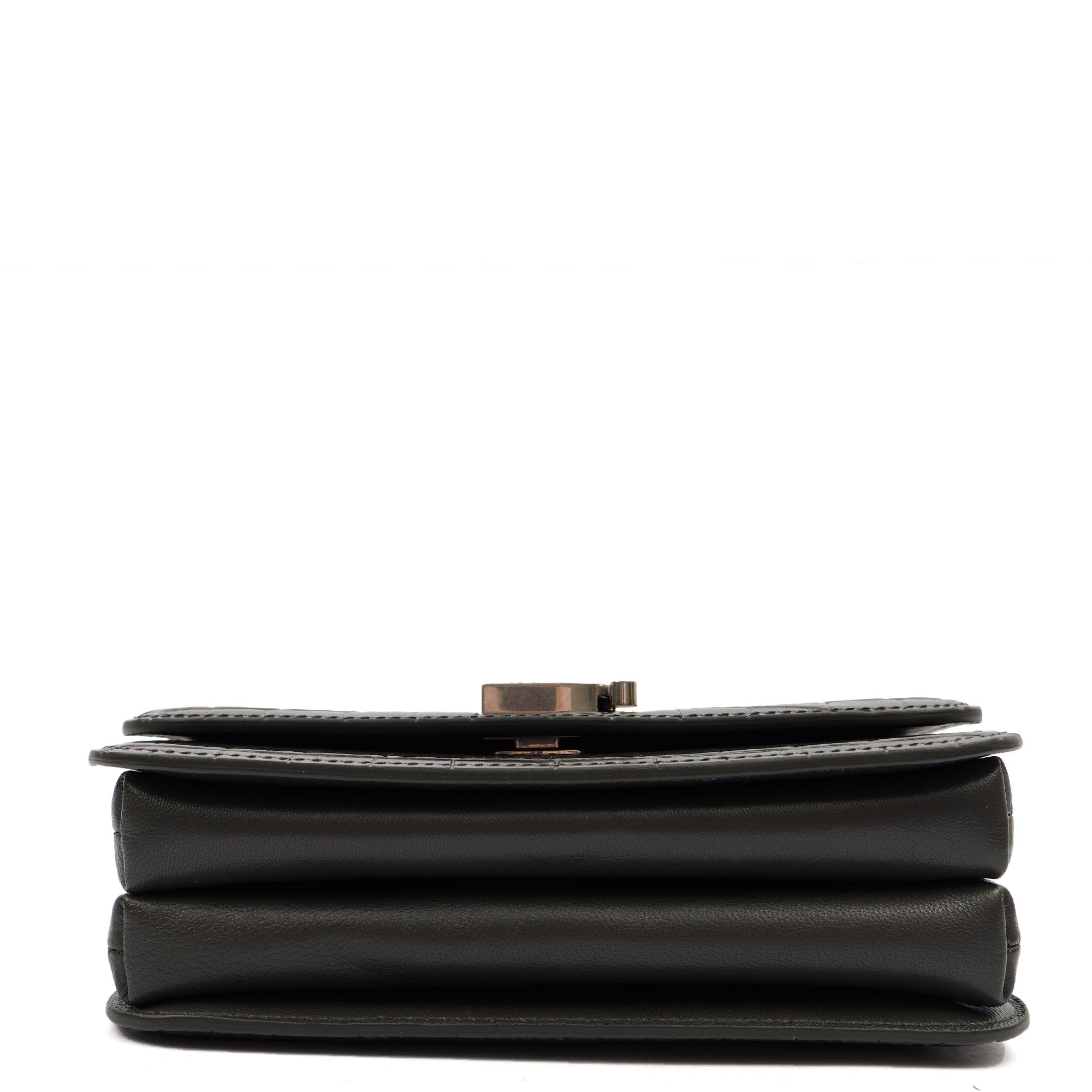 Balenciaga Cross Body B. Crossbody in Grey, Exotic Effect Leather