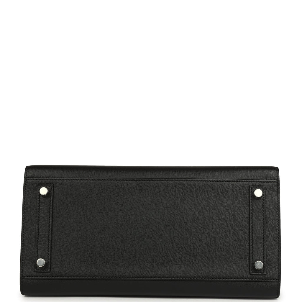 Hermes Birkin Sellier 30 Black Madame Palladium Hardware