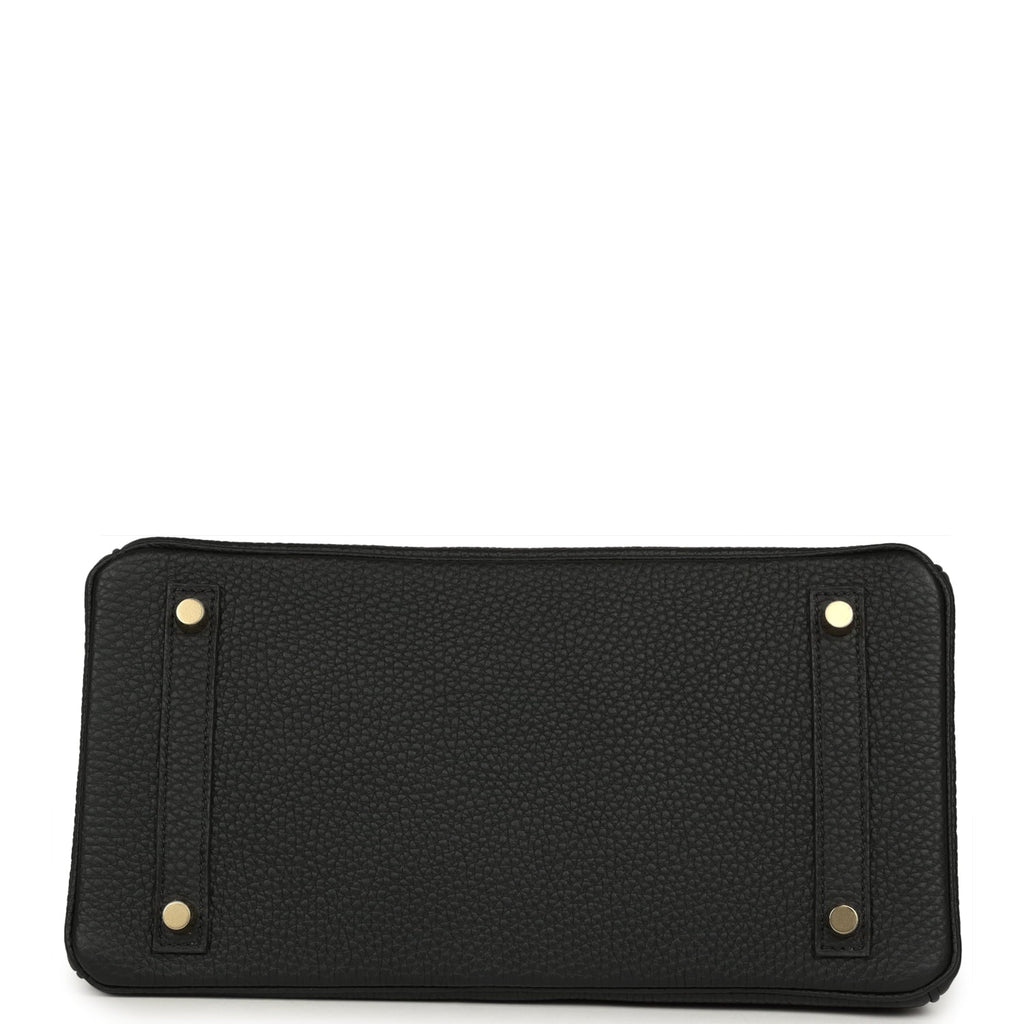 Hermes Birkin 30 Black Togo Gold Hardware