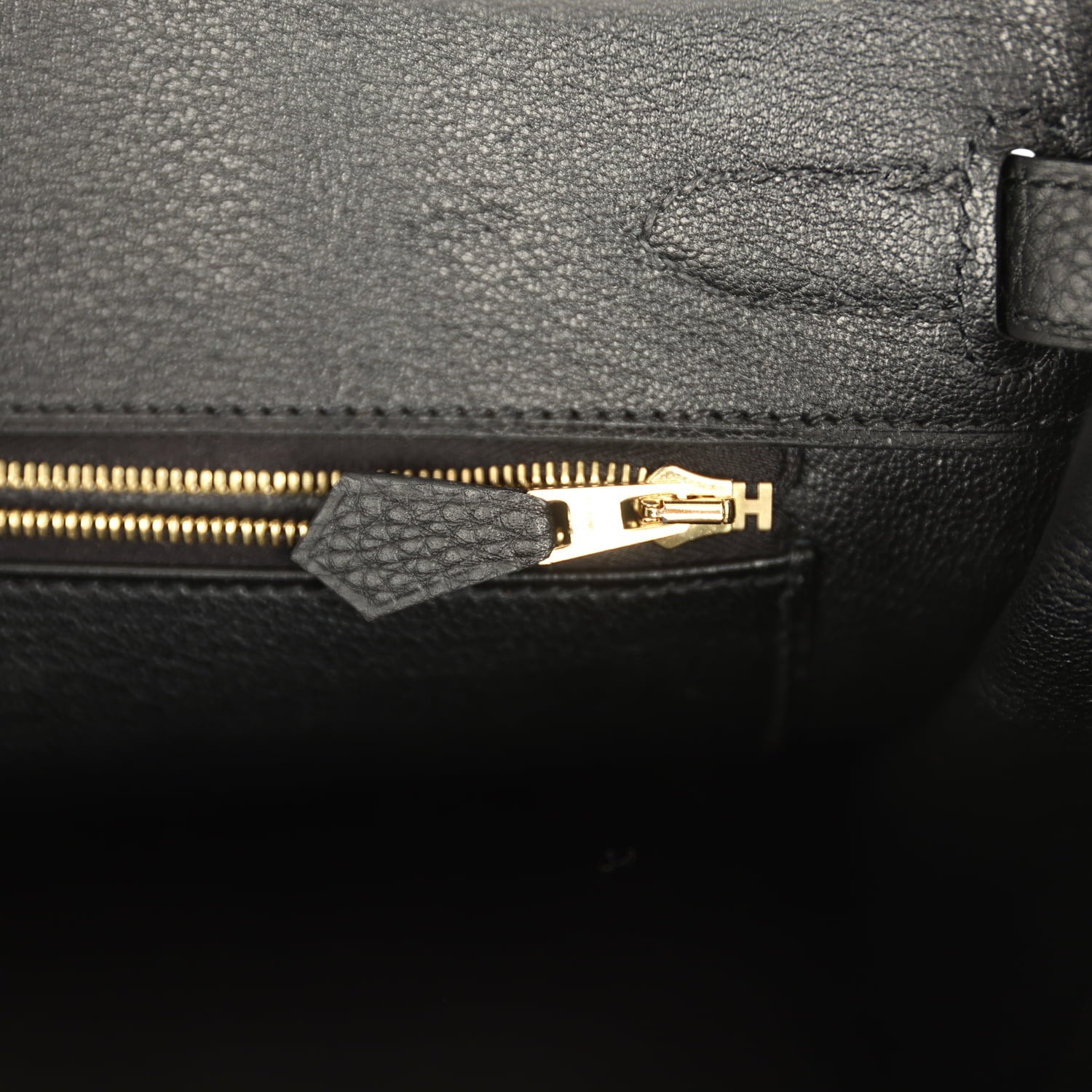 Hermes Birkin 30 Black Togo Gold Hardware