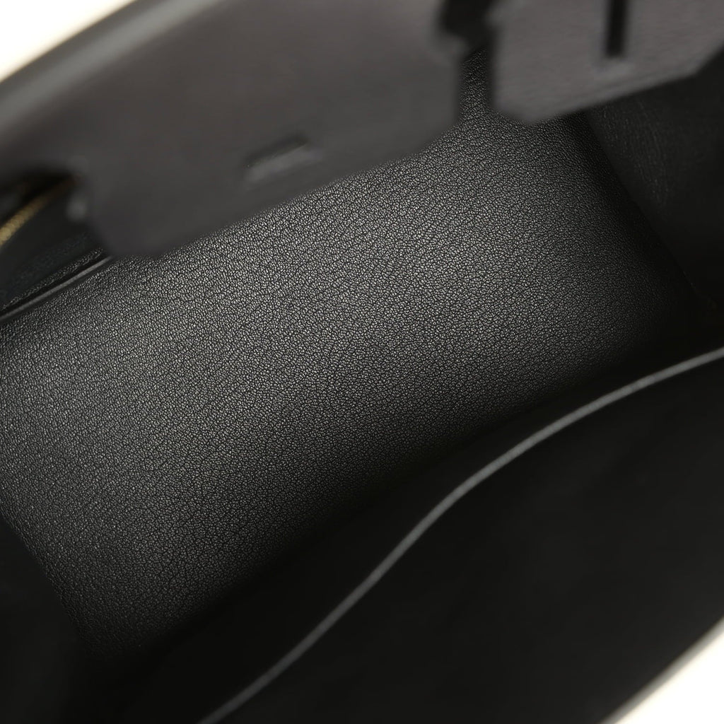 Hermes Birkin 30 Black Togo Gold Hardware