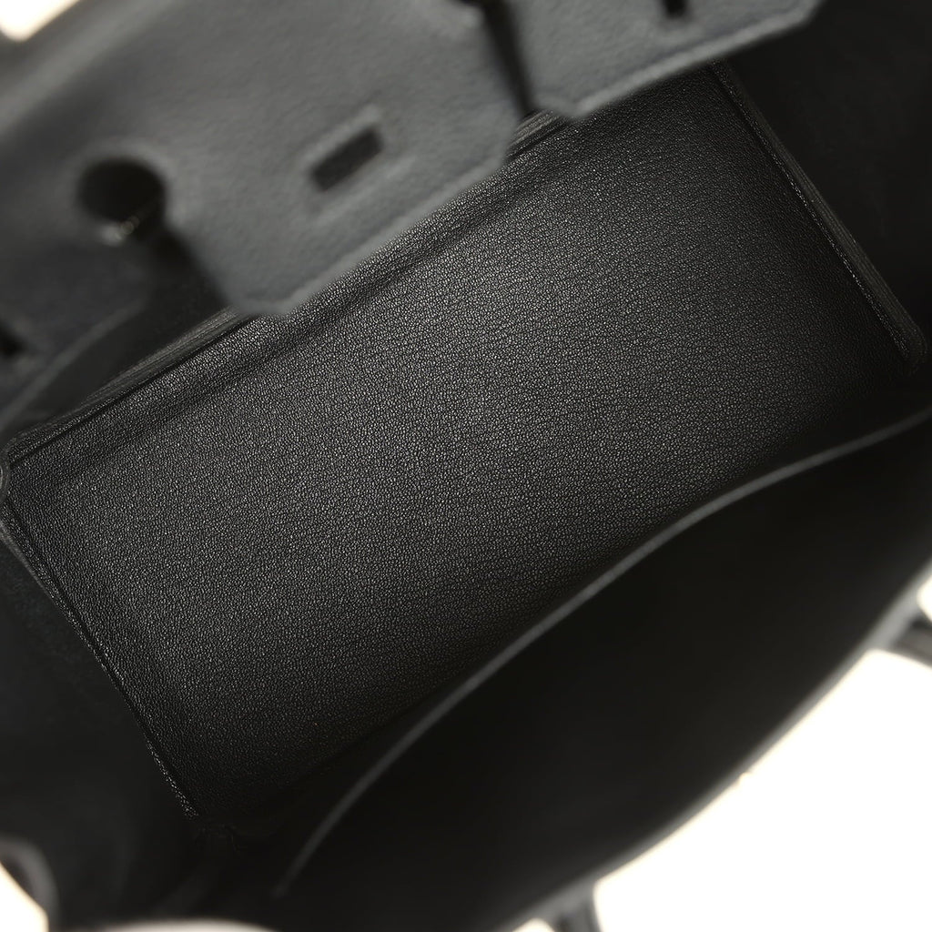 Hermes Birkin 25 Black Togo Palladium Hardware