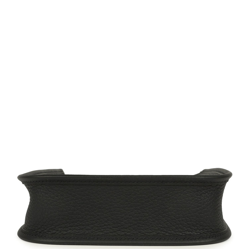 Hermes Evelyne TPM Black Clemence Gold Hardware