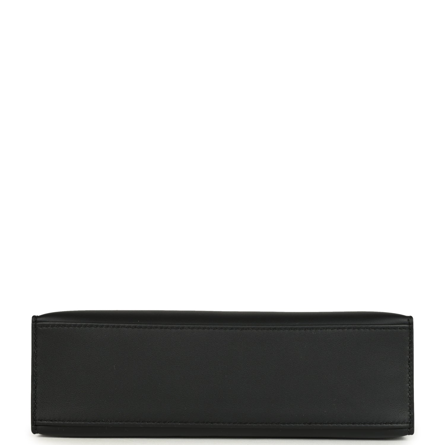 Hermes Kelly Pochette Black Swift Gold Hardware