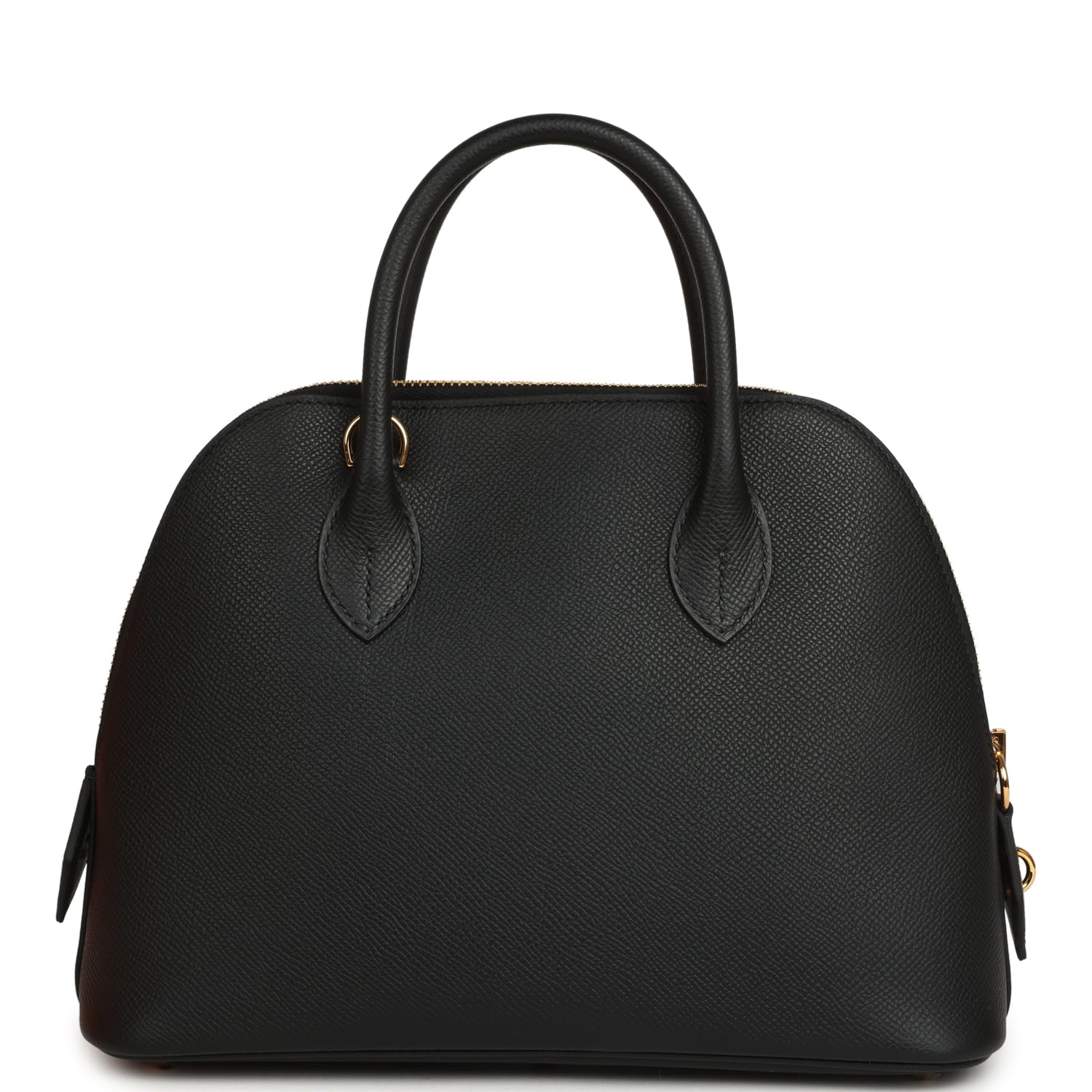 Hermes 1923 Bolide 25 Black Epsom Gold Hardware