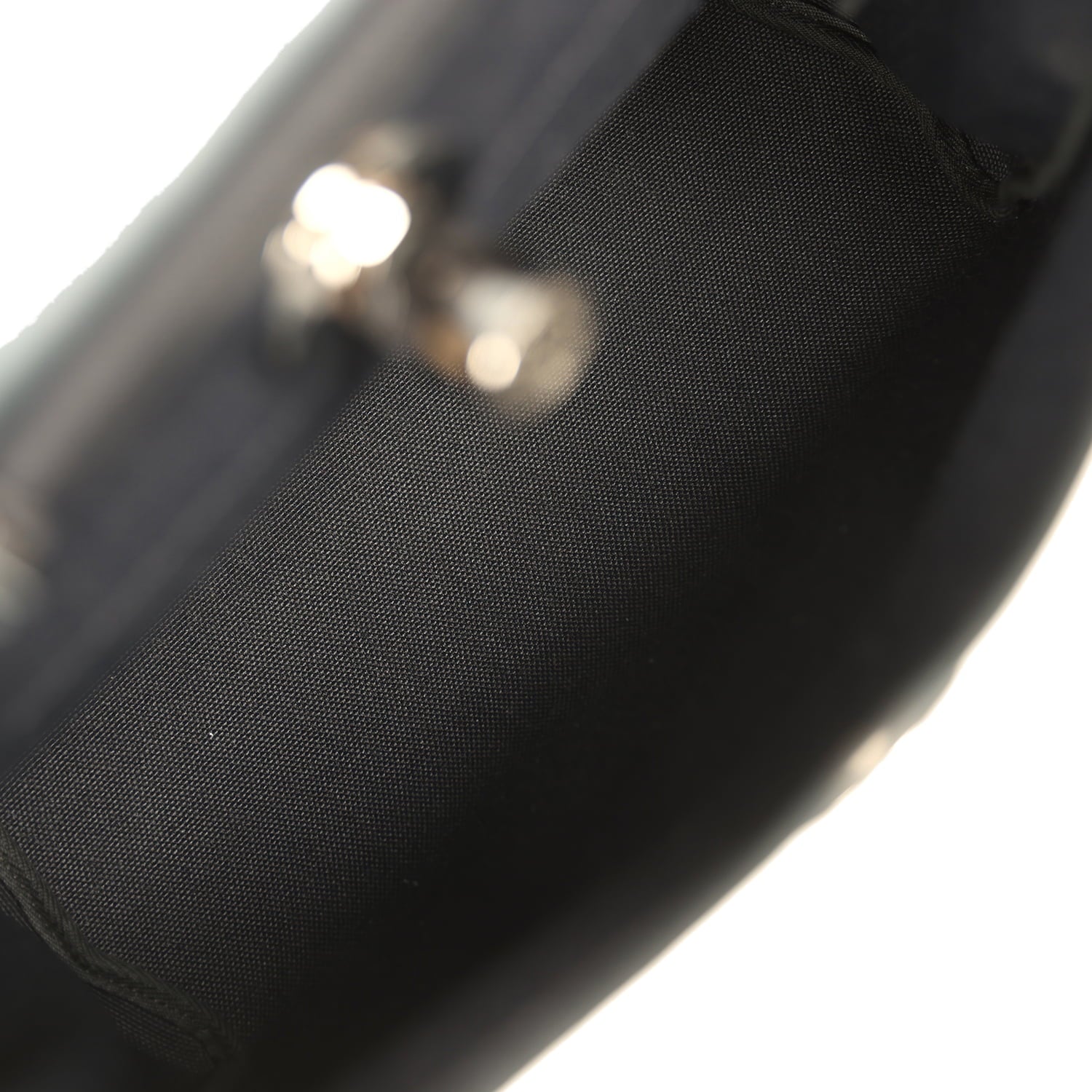 Hermes Herbag Zip 31 PM Black Military Canvas & Vache Hunter Palladium Hardware