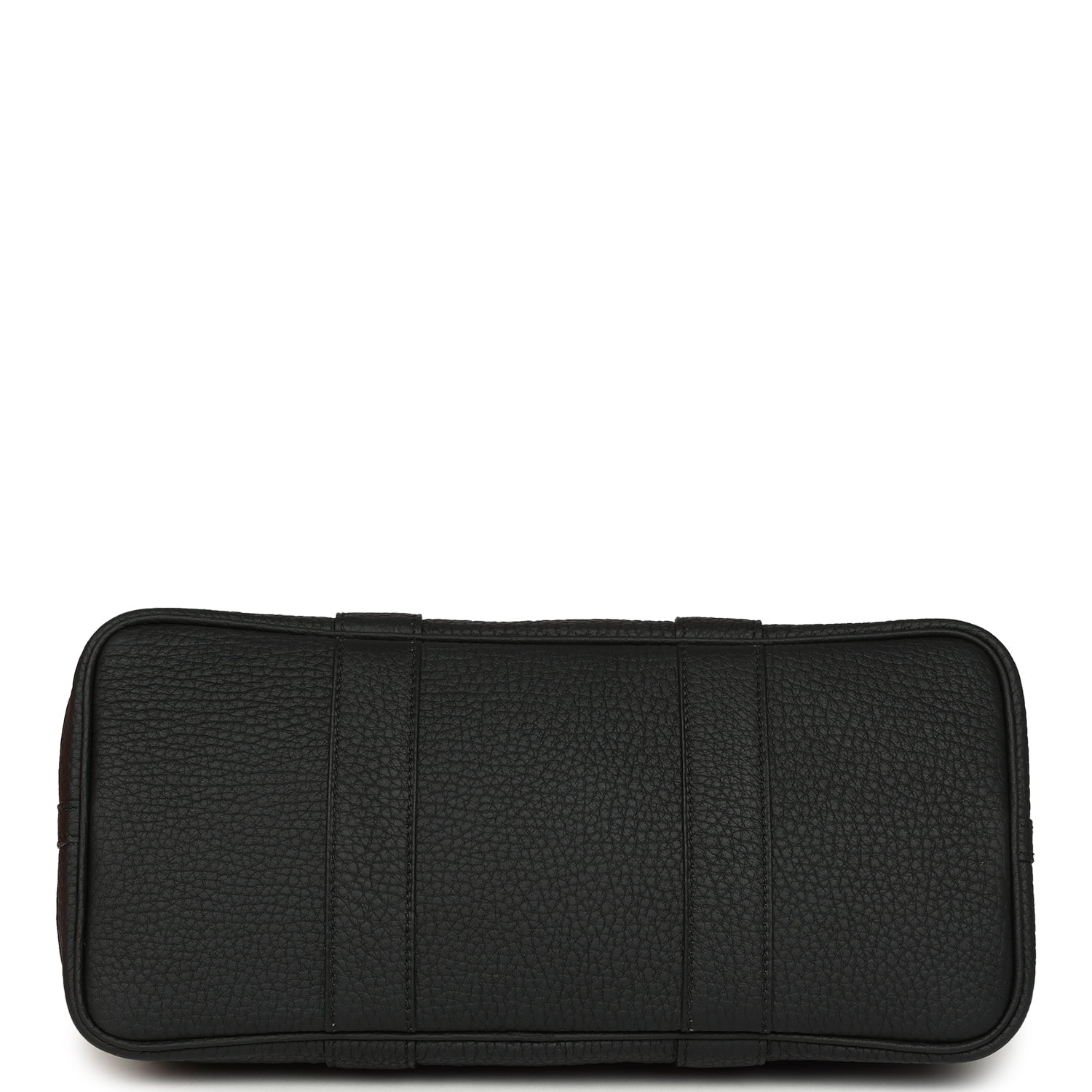 Hermes Garden Party 30 Black Negonda Palladium Hardware
