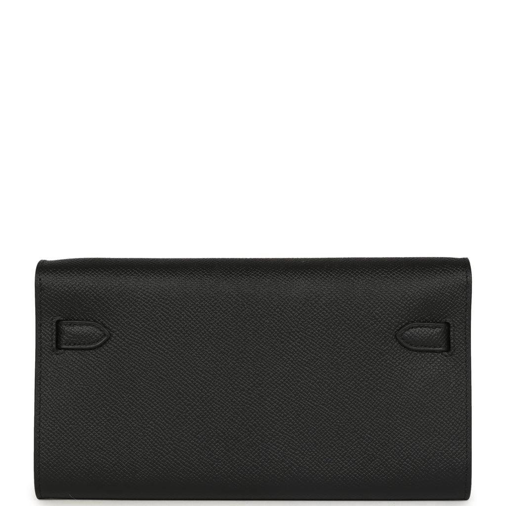 Hermes Kelly Wallet To Go Black Epsom Gold Hardware