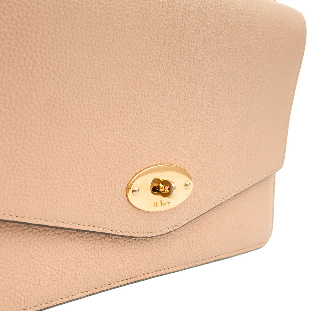Mulberry Cross Body Darley in Rose Water, Calfskin Leather