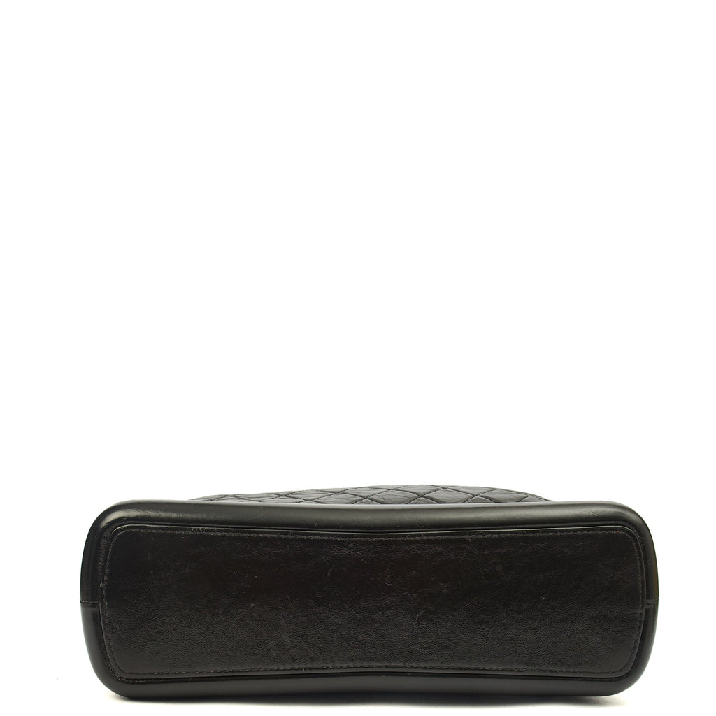 Chanel Shoulder Bag Gabrielle Hobo - Large in Black, Leather