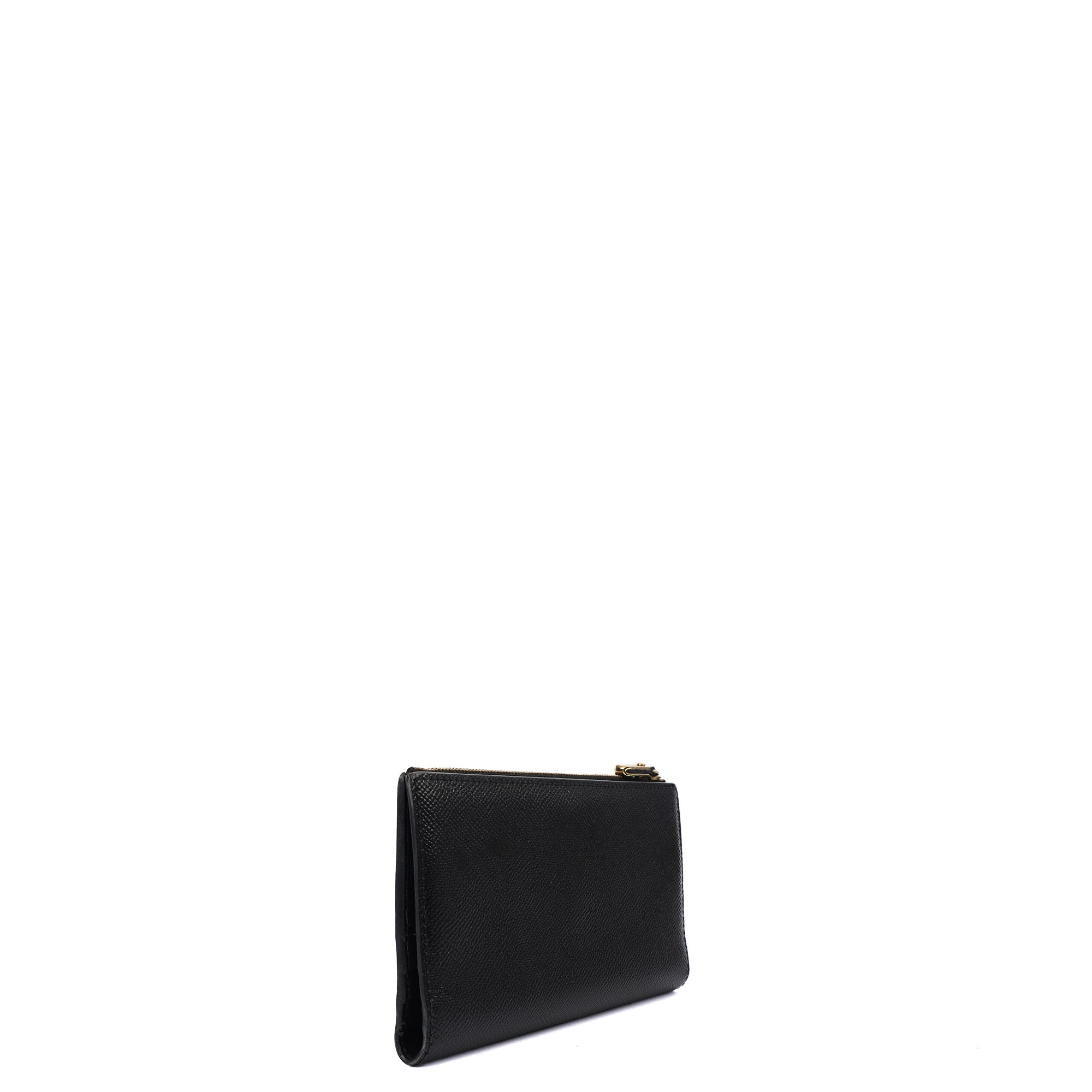 Burberry Purse Wallet in Black, Leather