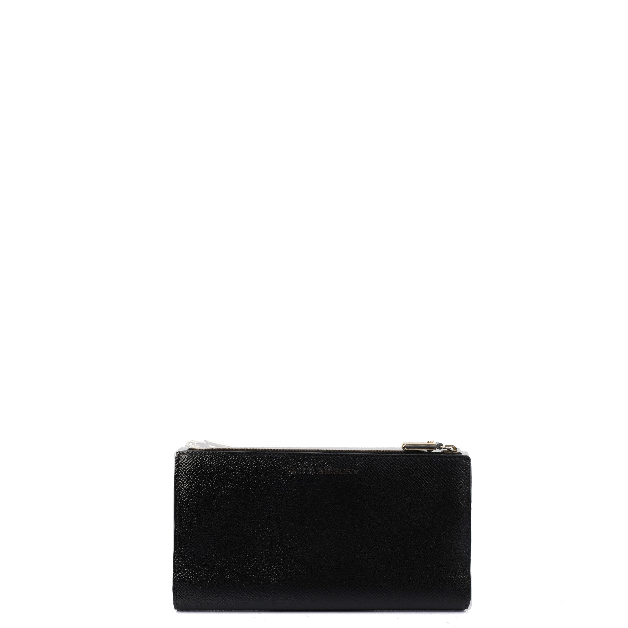 Burberry Purse Wallet in Black, Leather