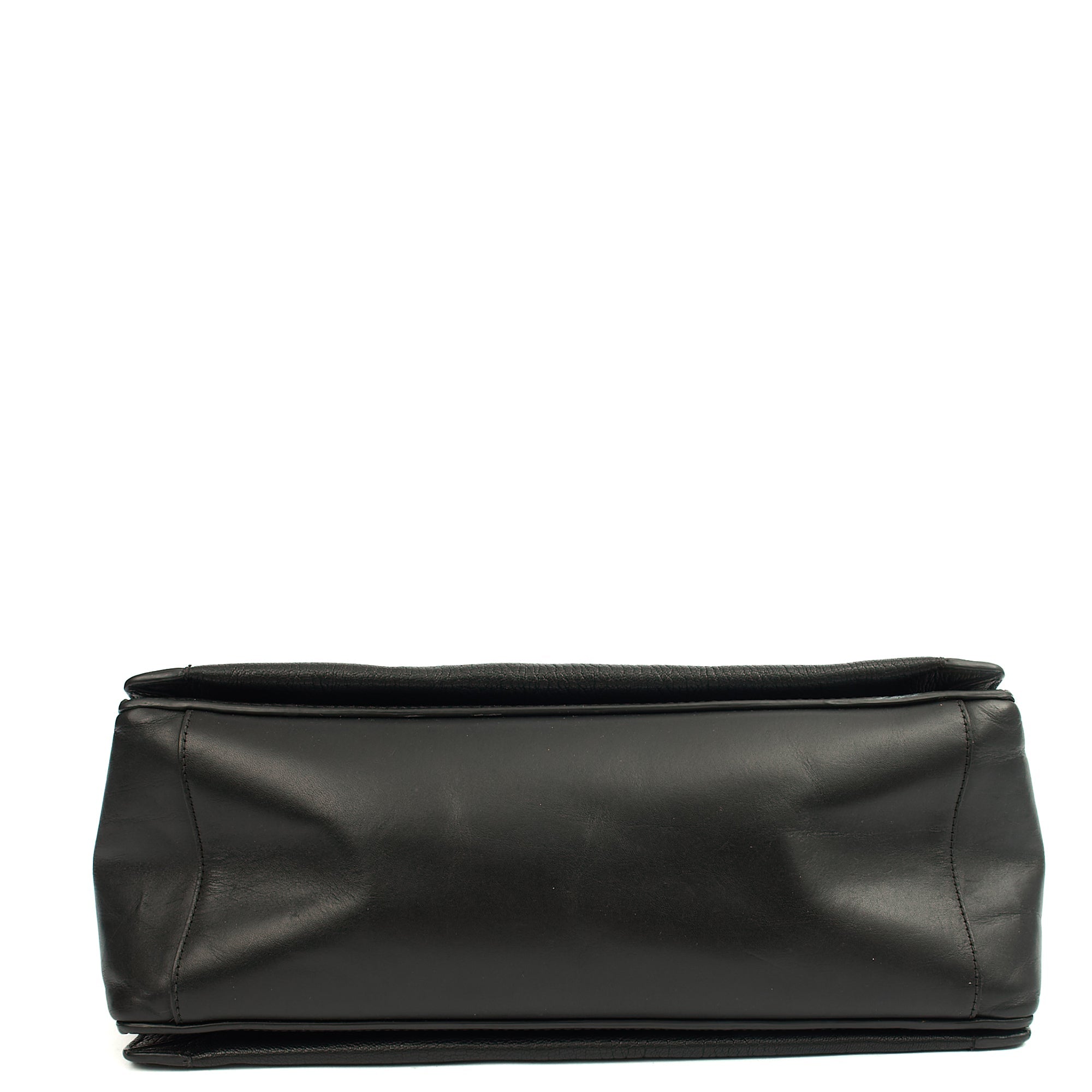Mulberry Tote Chester in Black, Calfskin Leather