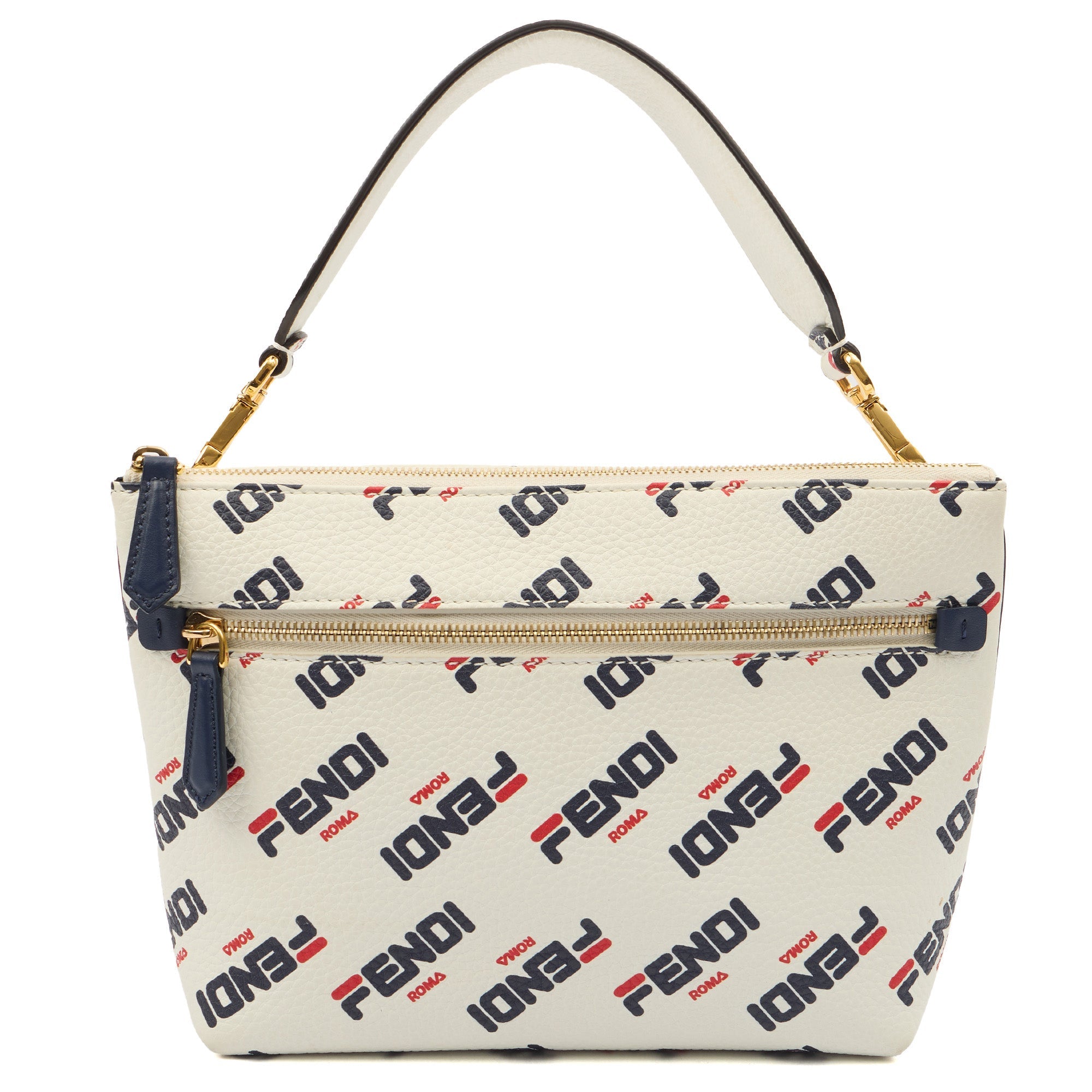 Fendi Shoulder Bag Fendi x FILA Mania in Print, Leather