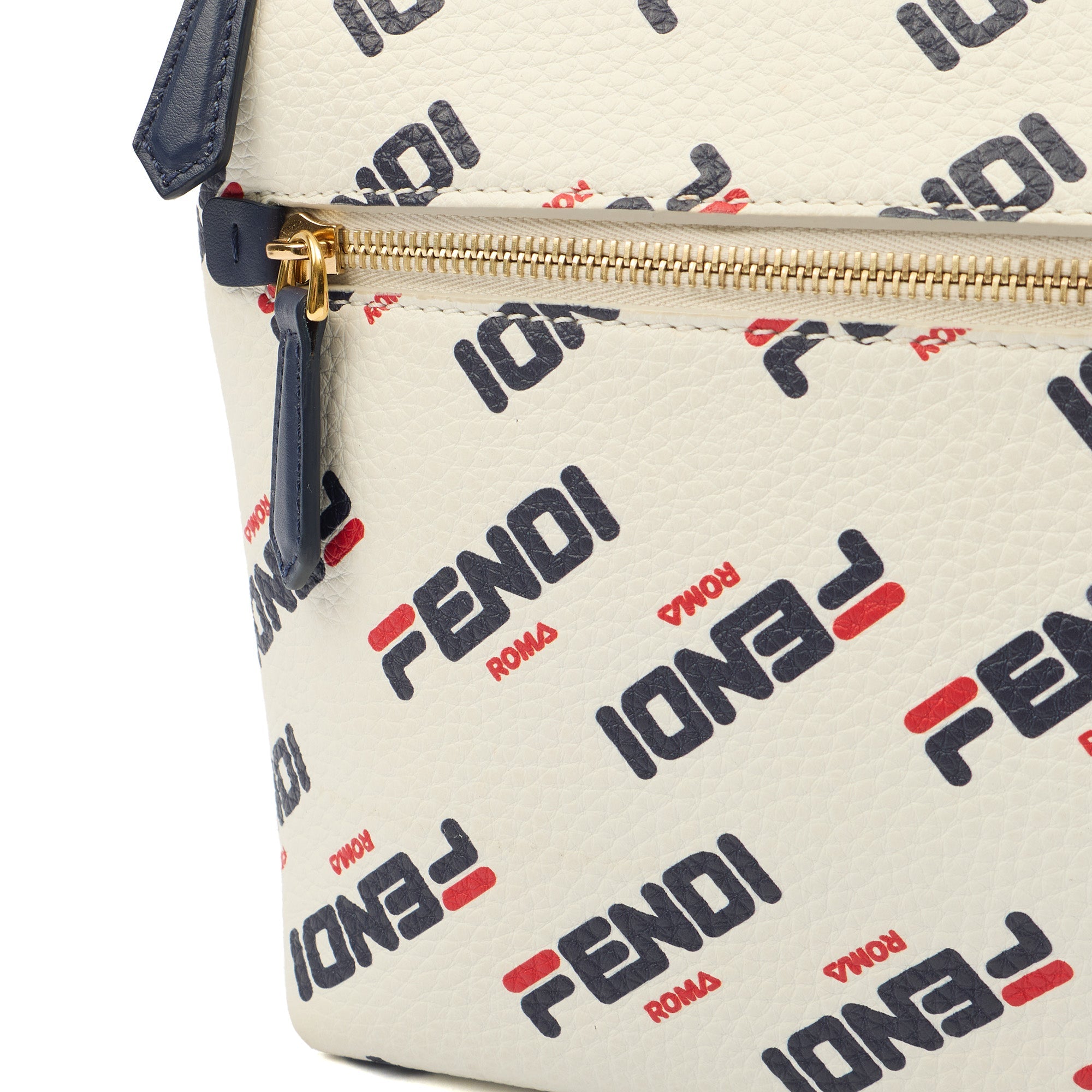 Fendi Shoulder Bag Fendi x FILA Mania in Print, Leather