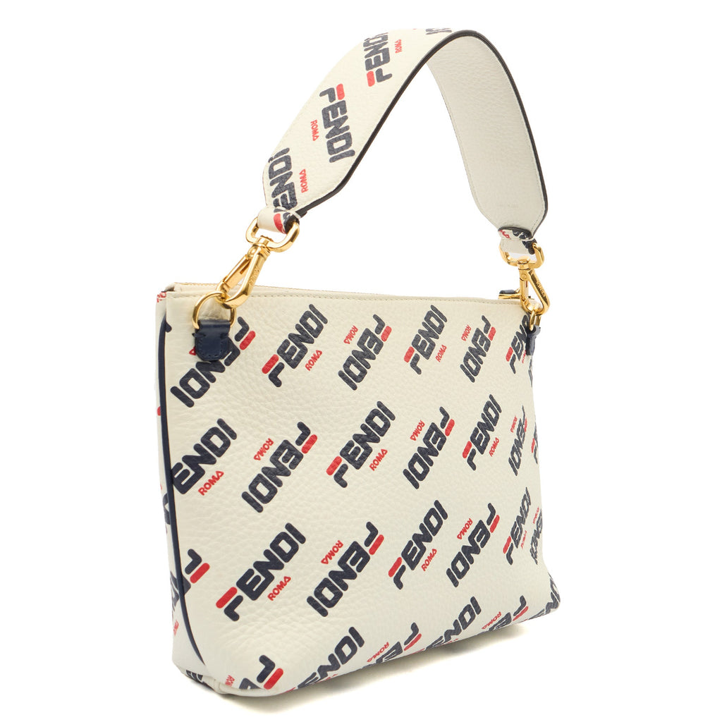Fendi Shoulder Bag Fendi x FILA Mania in Print, Leather