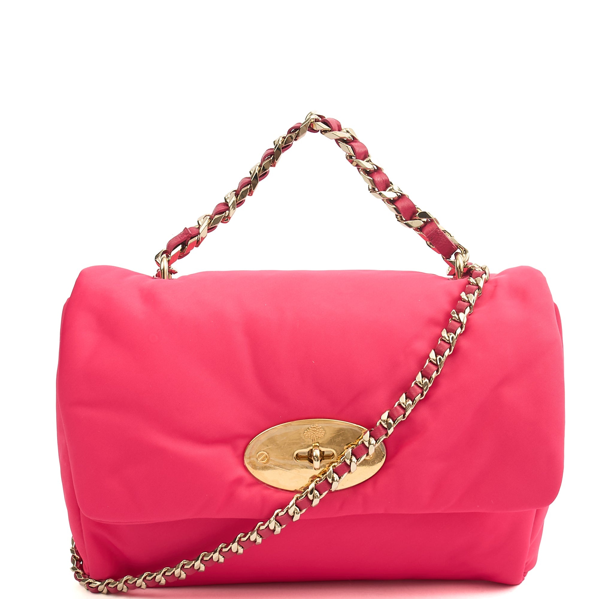 Mulberry Shoulder Bag Lily - Medium in Pink, Fabric