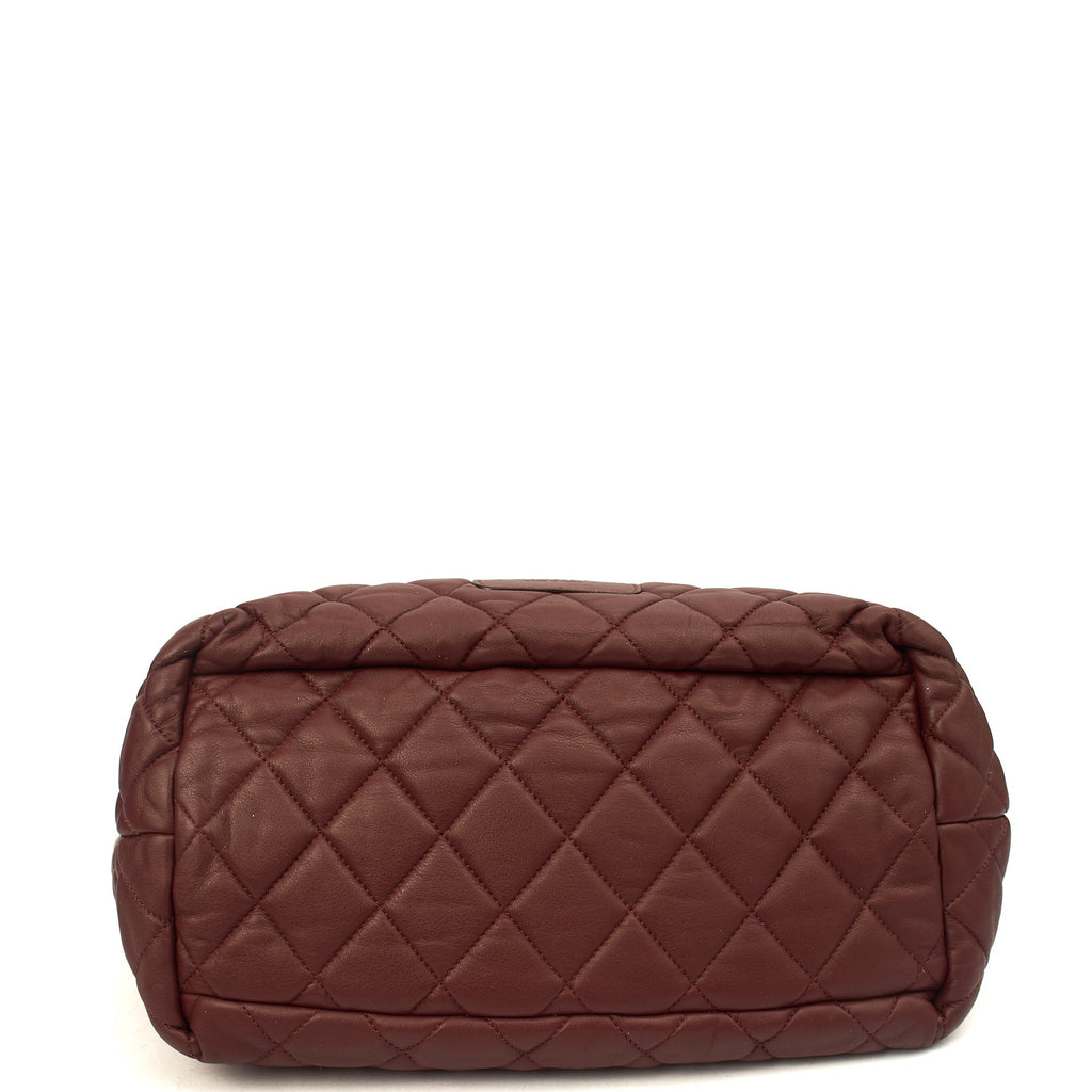 Chanel Top Handle Coco Cocoon in Metallic, Calfskin Leather