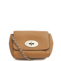 Mulberry Mini Bag Lily in Oak, Calfskin Leather