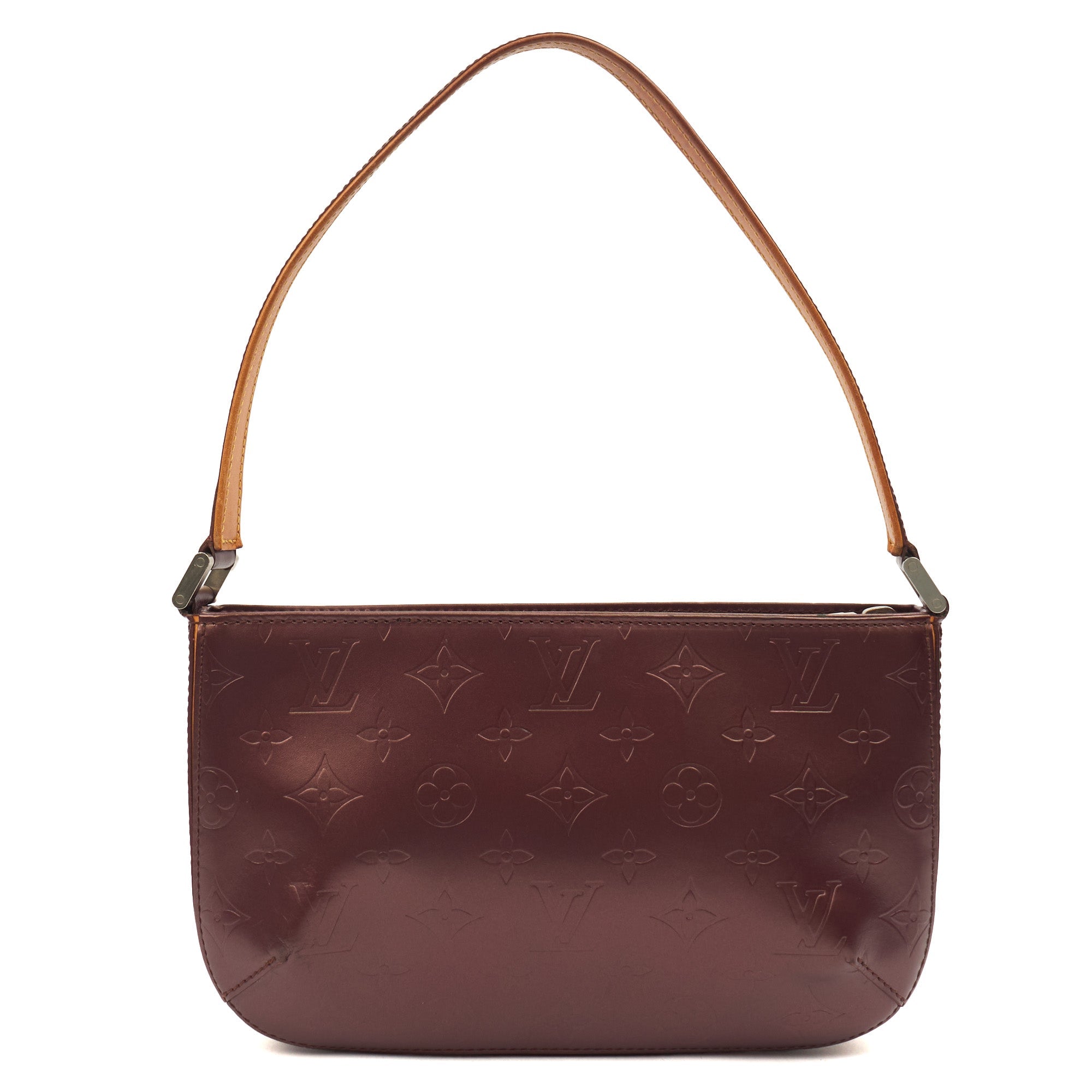 Louis Vuitton Shoulder Bag Fowler in Purple, Miroir Vernis