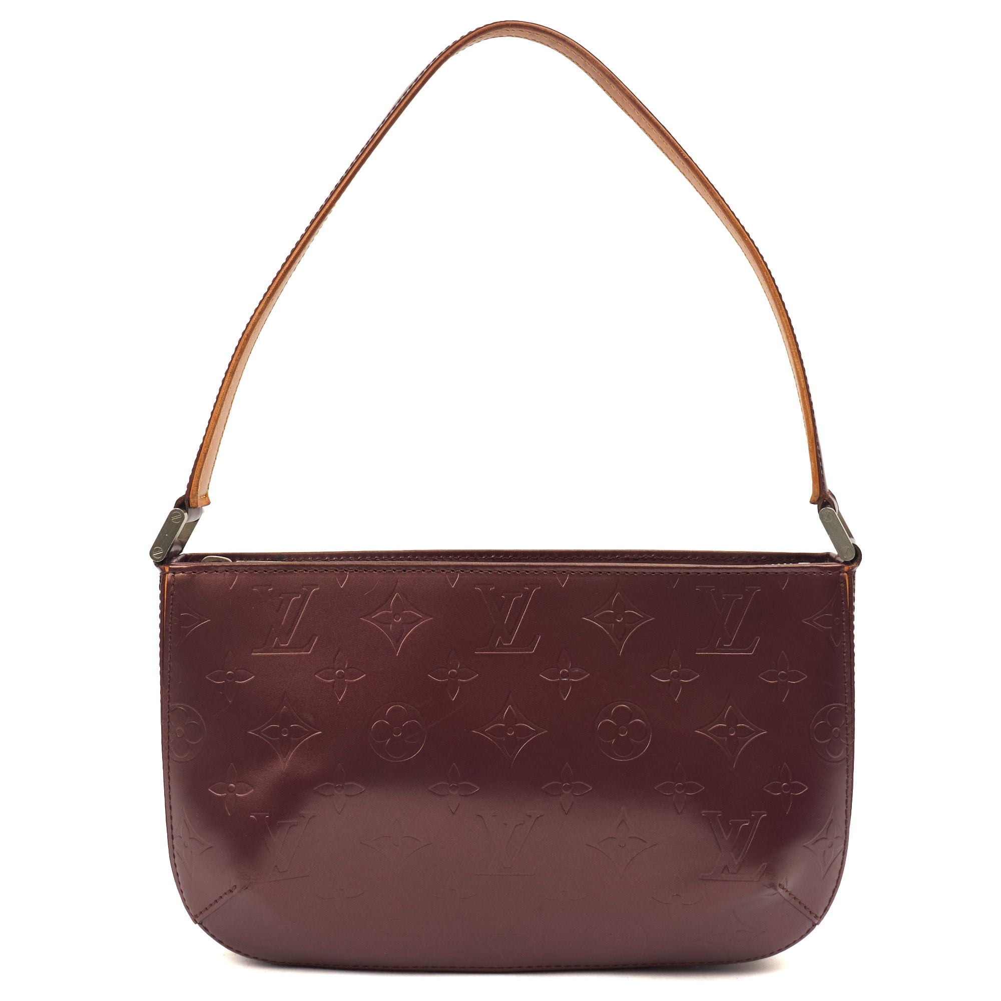 Louis Vuitton Shoulder Bag Fowler in Purple, Miroir Vernis