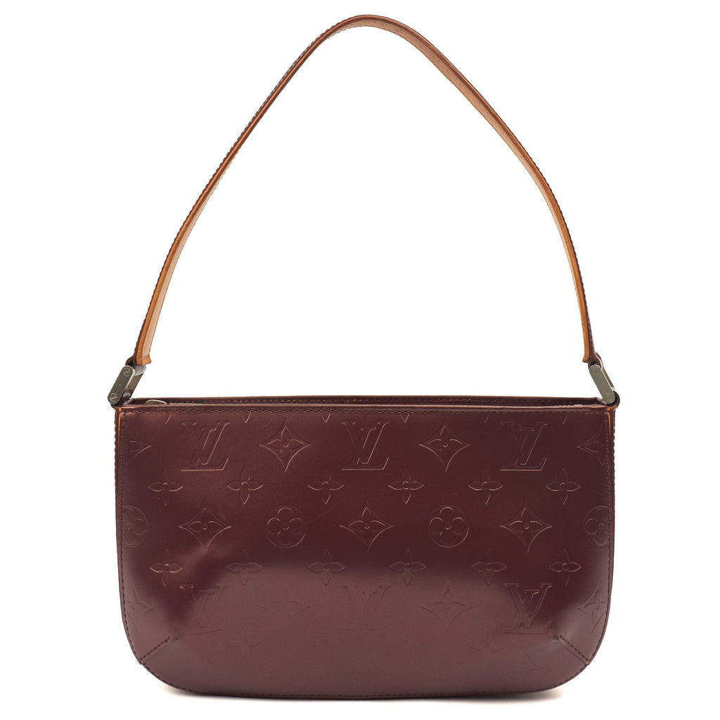 Louis Vuitton Shoulder Bag Fowler in Purple, Miroir Vernis