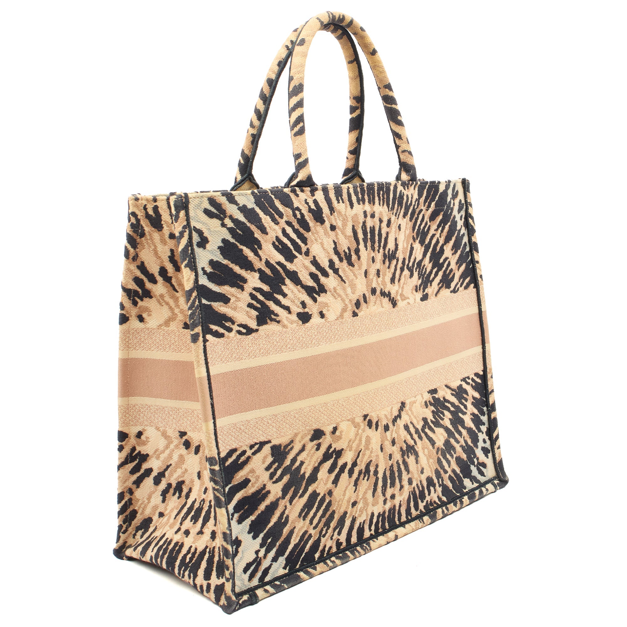 Christian Dior Tote Book Tote in Pink, Fabric