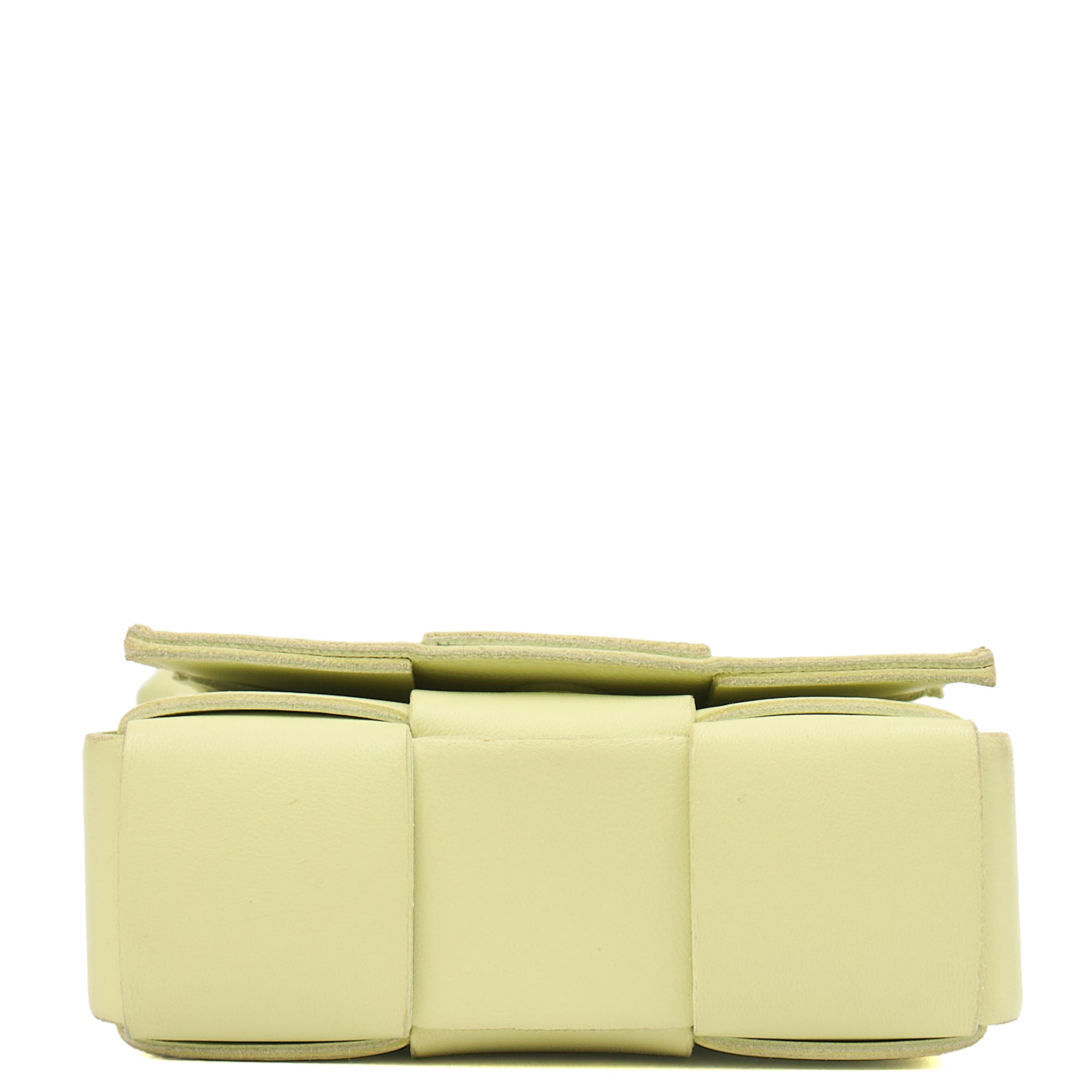 Bottega Veneta Cross Body Cassette - Mini in Green, Intrecciato Nappa