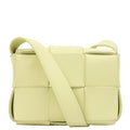 Bottega Veneta Cross Body Cassette - Mini in Green, Intrecciato Nappa