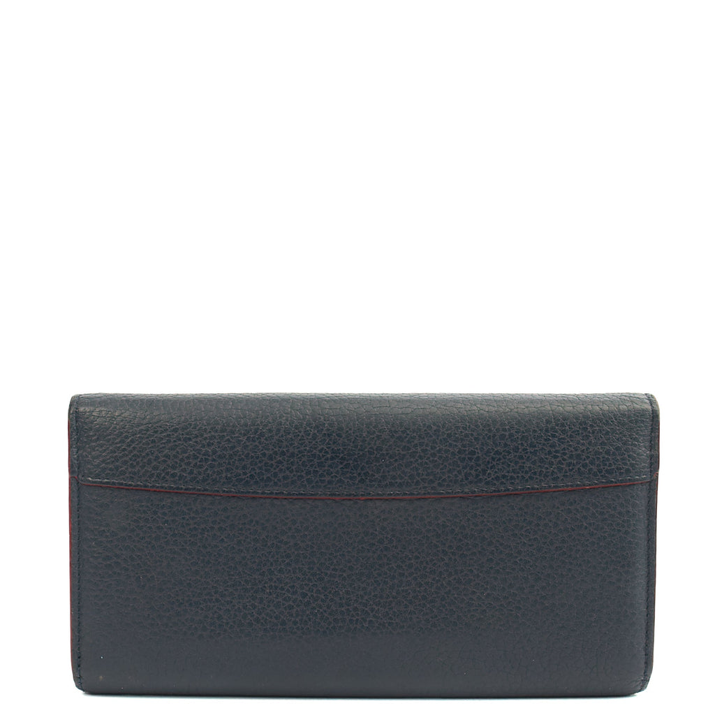 Louis Vuitton Wallet Capucines Wallet  in Navy, Calfskin Leather