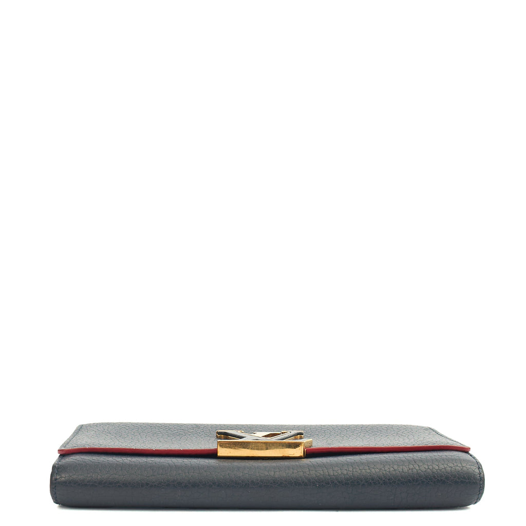 Louis Vuitton Wallet Capucines Wallet  in Navy, Calfskin Leather