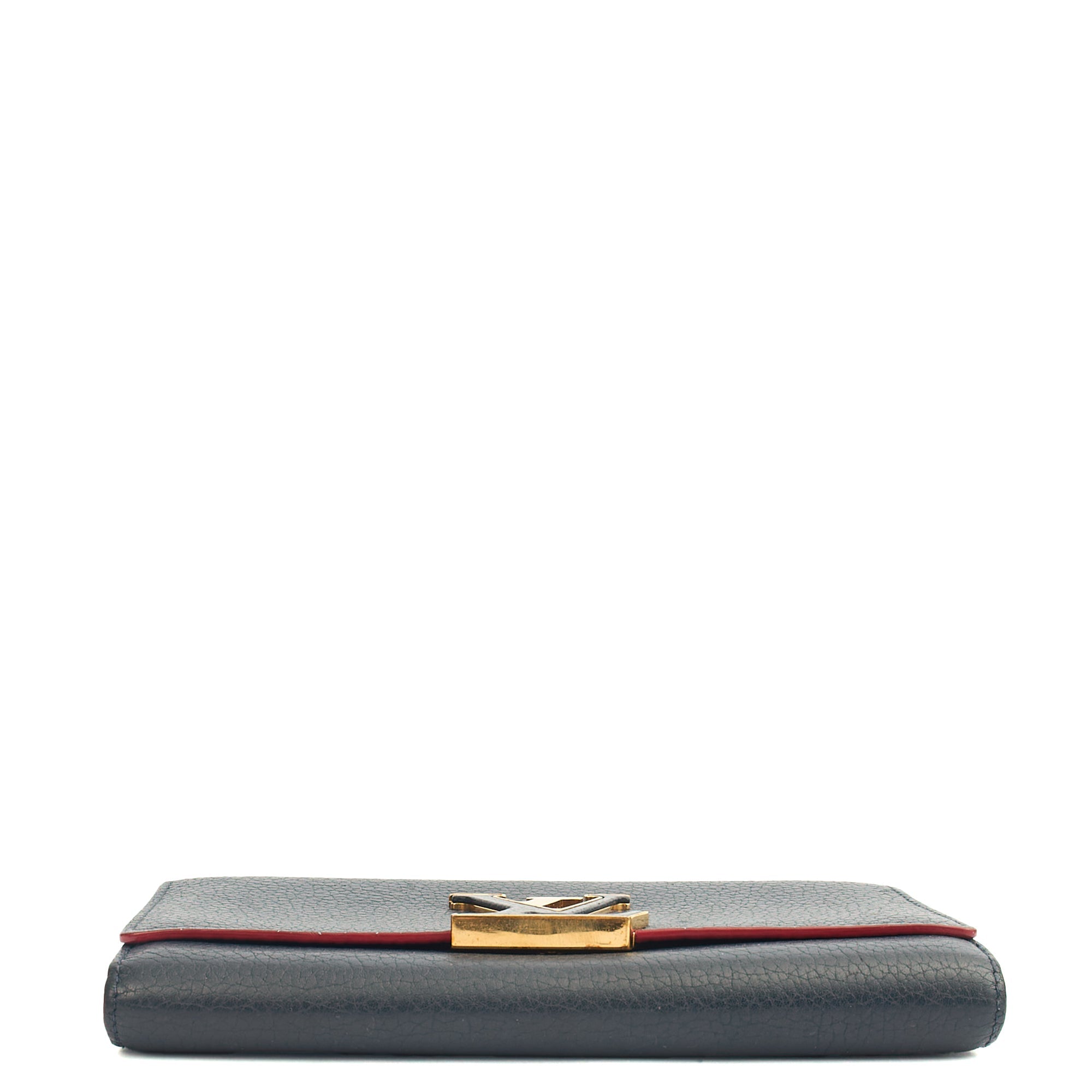 Louis Vuitton Wallet Capucines Wallet  in Navy, Calfskin Leather
