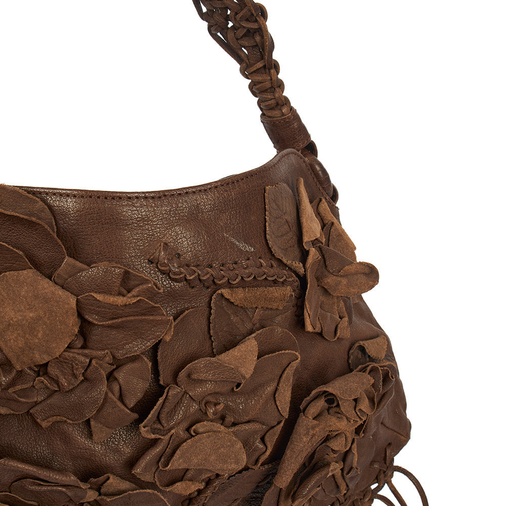Valentino Shoulder Bag Shoulder Bag in Brown, Calfskin