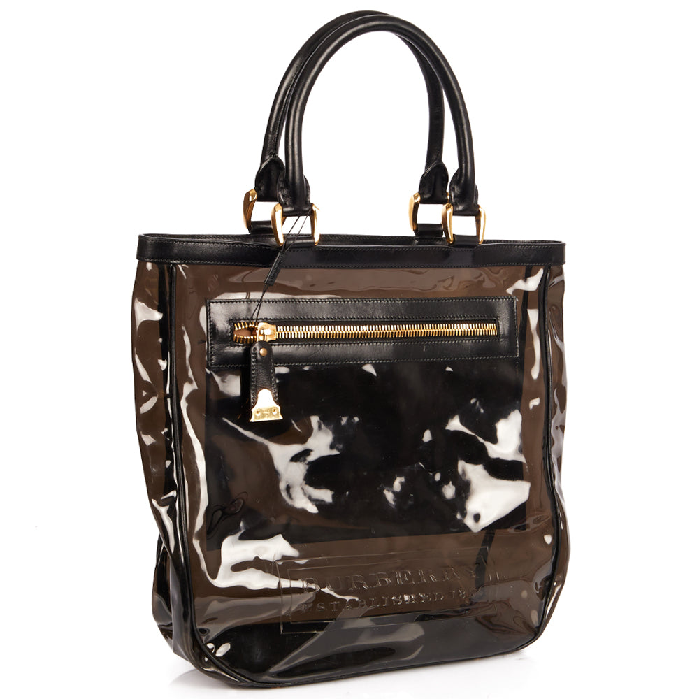 Burberry Tote Tote in Black, Other