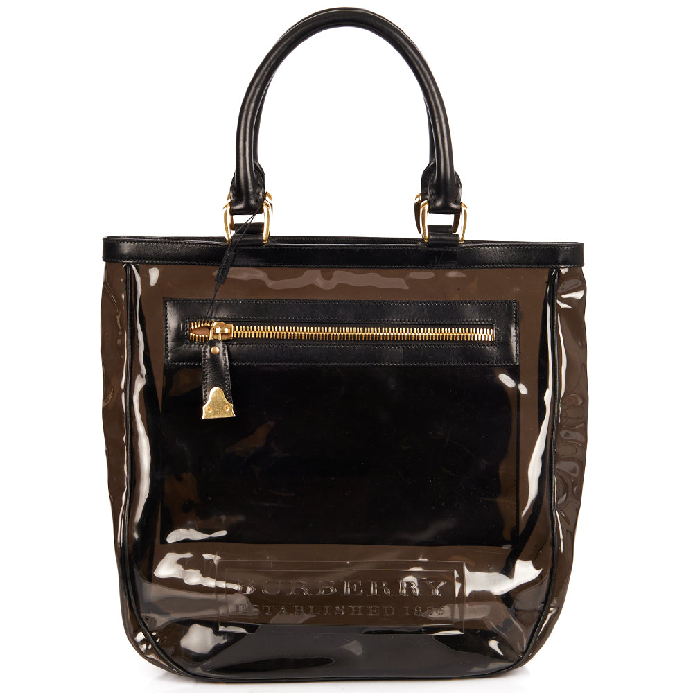 Burberry Tote Tote in Black, Other