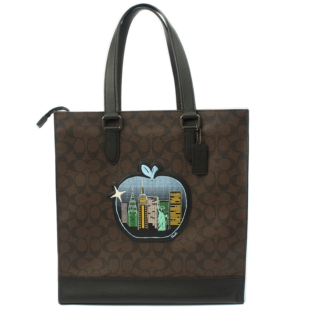 Coach Tote Graham Crossbody in Brown, Leather