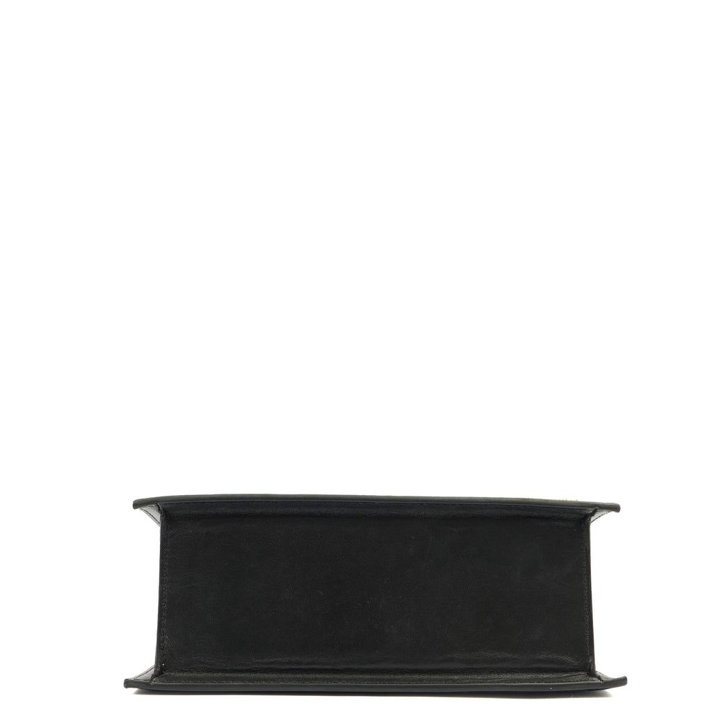 Jacquemus Top Handle Le Chiquito in Black, Leather
