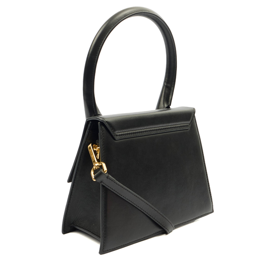 Jacquemus Top Handle Le Chiquito in Black, Leather