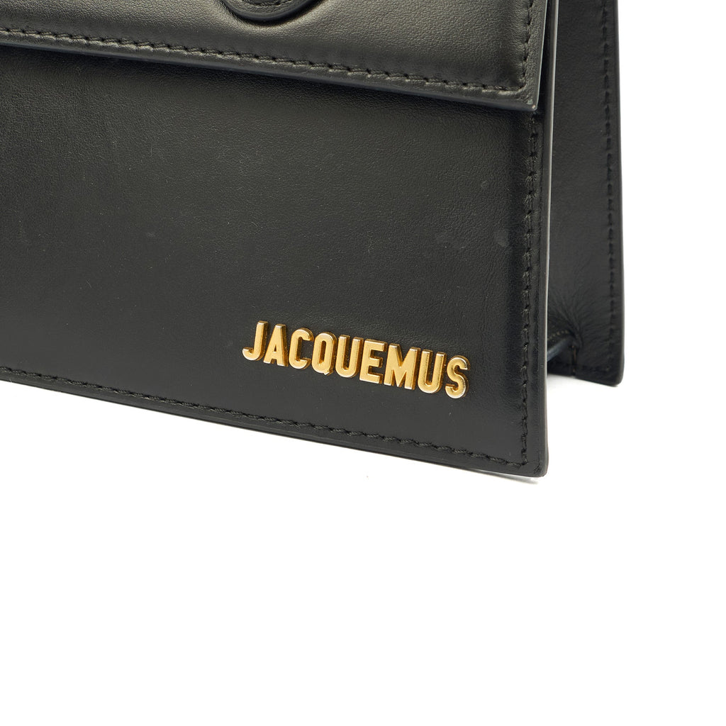 Jacquemus Top Handle Le Chiquito in Black, Leather